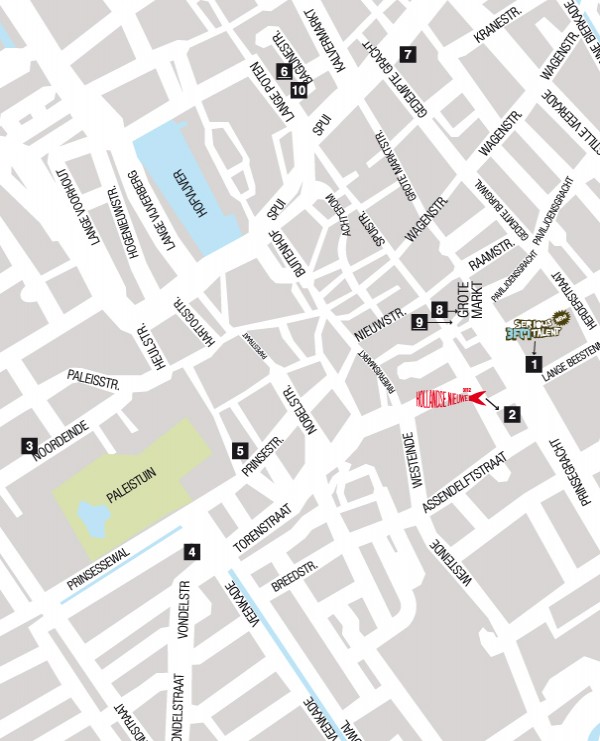 Map Den Haag