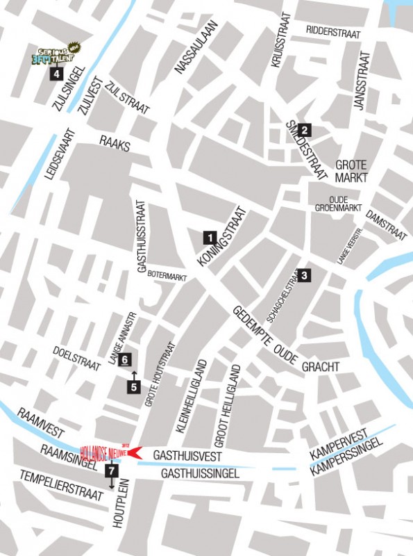Map Haarlem